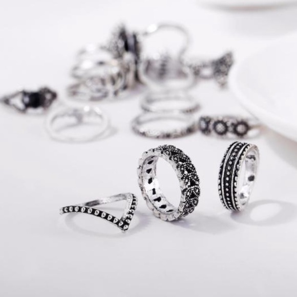 ♛ Ártemis Midi Rings Set - Picture 7 of 8